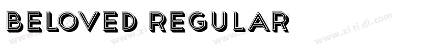 beloved Regular字体转换